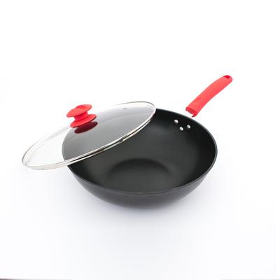 China Viable Factory Direct Wholesale Carbon Steel Wok for sale