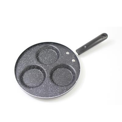 China Sustainable Cheap Mini Aluminum Omelette Pan With Removable Bakelite Handle for sale