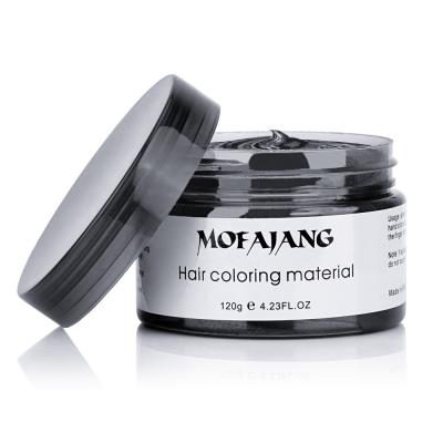 China 120G Original Private Label Hair Dye Mofajang Temporary Popular Hair Color Wax High Quality Organic for sale