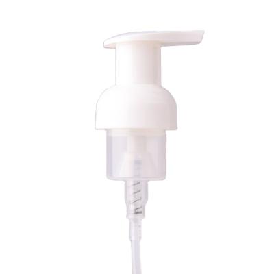 China Non Spill 40/400 Wholesale Plastic White Liquid Hand Pump Foam Soap Sprayer for sale