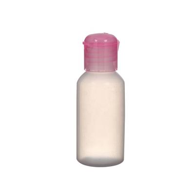 China Non Spill 18/410 Screw Type Cosmetic Plastic Bottle With Flip Top Cap for sale