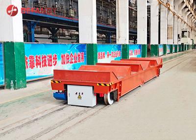 China Warehouses Q235 10T Electric Transfer Cart Material Handling for sale