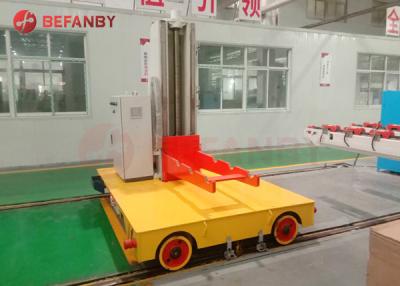 China Self Propel Hand Pendent Q235 50T Rail Transfer Cart for sale