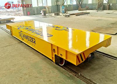 China Q235 25t Electric Driven Rail Transfer Cart With Lifting for sale