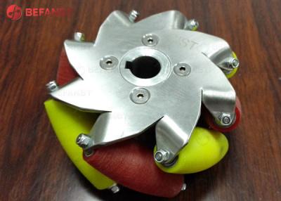 Κίνα 300kg 2 Inch 50 Mm Mecanum Wheel For AGV Trolley Used προς πώληση