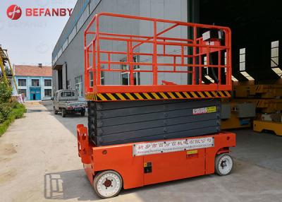 China Outdoor Electric Scissor Aerial Lift Work Platform for sale