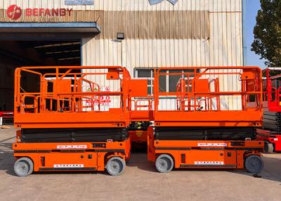 China rough terrain Hydraulic Self-Propelled 10t Scissor Lift Platform for sale