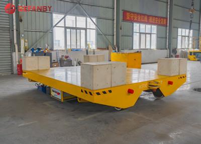 China Q235 Battery Powered Electric Rail Cart Industrial Material Handling for sale