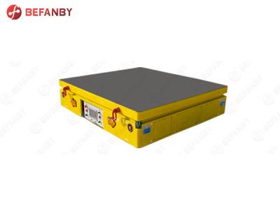 China Automatic Electric Rail Type Battery Lift Table Cart 0 - 20m/min for sale