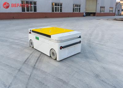 China RGV Automatic Guided Vehicle Lithium Battery Power Rail Cart 5 Tons for sale