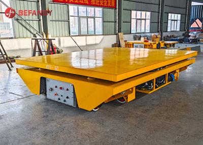 China Workshop Railroad Battery Transfer Cart 20m/Min 1000T Payload for sale