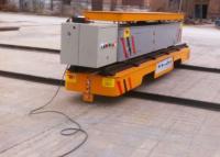 China  Gearmotor Driven Hydraulic Lifting Transfer Cart With Dumping Platform for sale