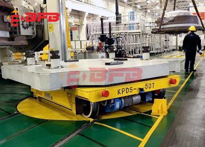 China 360 Degree Free Turning Industry Cross Rail Applying Turntable Transfer Cart Move On Rails for sale