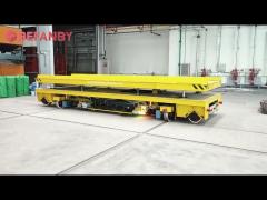 Cross Rail Moveable Transport Trolley,Intelligent Battery With Lift Transfer Carts