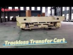 Customized Trackless Transfer Cart,Universal wheel Factory Use Trackless Transfer Trolley