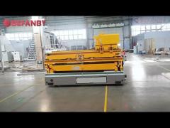 10T With Hydraulic Lift Transfer Carts,Customized Navigation AGV Robot