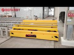 Flexible Operated Railway Transfer Cart,20T Working Line Lithium Battery RGV Cart