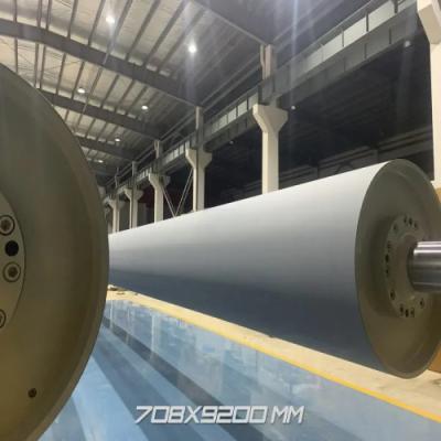 China Pull Roll Stand Corona Roller Corona Treater Rubber Roller For BOPET BOPP Line for sale