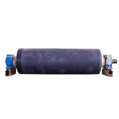 China Paper Making Machine Durable Rubber Covered Press Roller For Press Section for sale