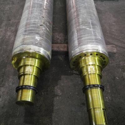 China Hard Chrome Corrugated Metal Roller Wear Resistant With Longer Using Life for sale