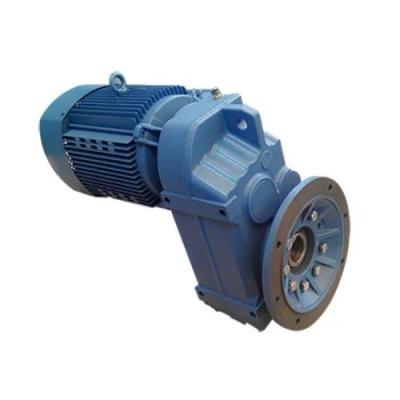 China FAF Series Hollow Shaft Flange Mounted Parallel Shaft Helical Geared Motor for sale