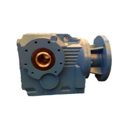 China KF57 Flange Mounted Helical Bevel Gear Reducer Reduction Transmission Gearbox for sale