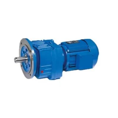 China Flange Mounted Helical Inline Geared Motor R Series Gearmotor High Torque Variator for sale