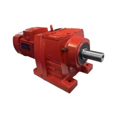 China R17-Serie 5.5kw Helical Gear Motor kundenspezifischer Helical Worm Gear Reducer zu verkaufen