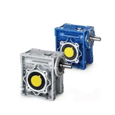 China Solid Shaft Input Aluminium Small Worm Gearboxes Speed Reducer RV30 Series for sale