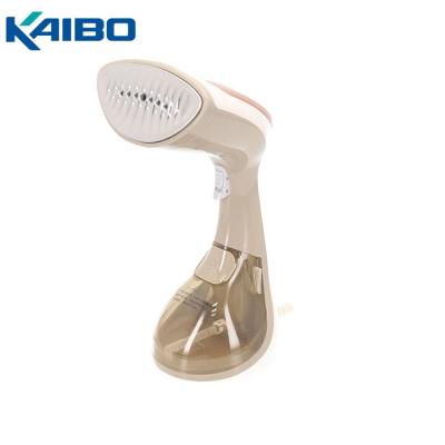 China Hotel Kaibo Professional Portable Steamer Garment Care Handheld Steamer Brush Ironing With Detachable Tank for sale