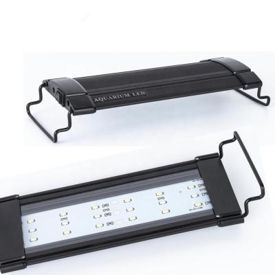 China New Design Eco - Friendly Brightness Adjustable Aquarium Led Light With Extendable Brackets for sale