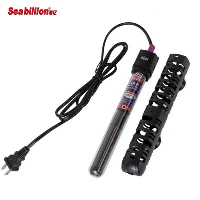 China Guangdong Seabillion Submersible Quartz Explosion Proof Aquarium Heater 200W 300W 500W for sale