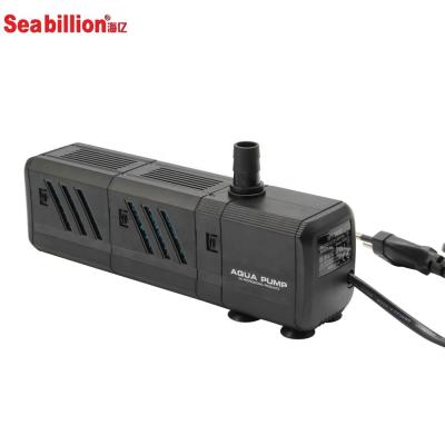 China Seabillion Aquarium Filter Fountain Viable High Quality Submergible Pump For Fish Tank Aquarium for sale