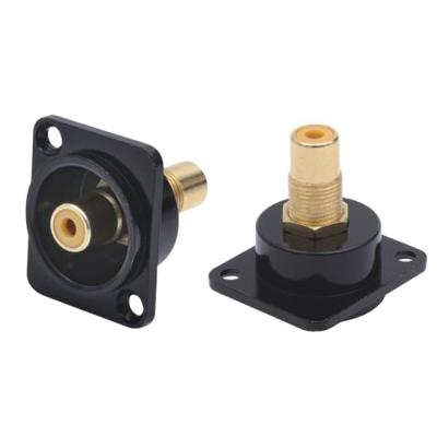 China audio & RCA Video Female Jacke To Female RCA Jack Barrel Coupler Adapter Connector For Video Wall Plate And Panel for sale