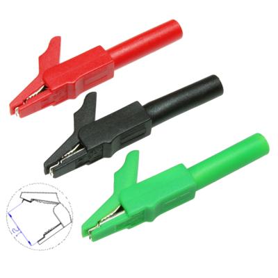 China audio & Video 15A 300V Max Double Insulated Pure Copper Clips For 4mm Banana Plug Multimeter Test Probes for sale