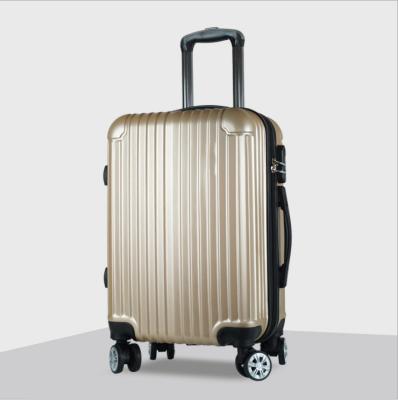 China Universal ABS Wheel Student Pull Rod Box Retro 20 Inch Suitcase Password Box Foreign Trade Password Boarding Suitcase for sale