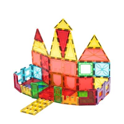 China 78pcs Magnetic Building Block Toy 78pcs Magnetic Building Blocks Plastic Magnetic Building Toys 3d Building Blocks Set With Big Magnet for sale