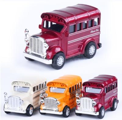 China Toy Wholesale Kids Alloy Car Scale Diecast 1:36 Diecast Bus Models for sale