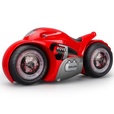 China Kids Car Toy Rc Cars Hobby Toys 1:12 To Scale Remote Control Car 2.4G LED Light Stunt Drift Motorcycle for sale