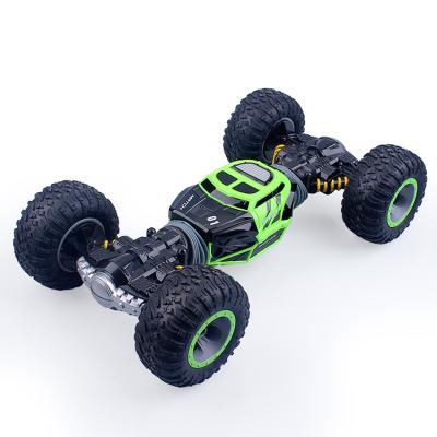 China Gift Exquisite Crawler Unzerbrechlich Kids Rc Car Toy 360 Climbing Rotate And Roll 2.4g Double Sided Stunt Remote Control Car for sale