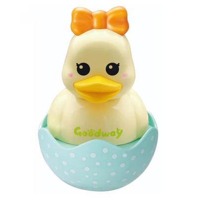 China High quality eco-friendly material with teether mouth and healthy multi style rocker amphibious bath duck toy for sale