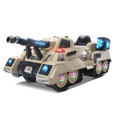 China Ride On Toy Excellent Design Kids Car Toys Electric With Remote Control Kids Car Plastic Ride On Battle Tank Car Toy for sale