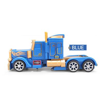 China Cool Attractive Electric Remote Control Autobots Truck Toys Original Sound Parkey Deformed Leader Level Robot for sale