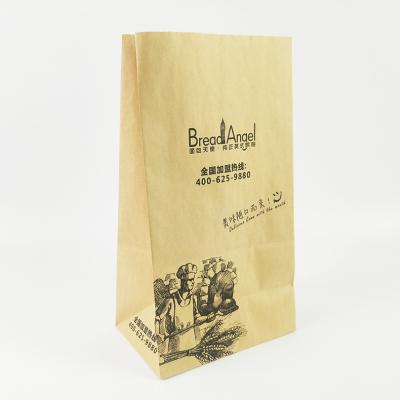 China Food Packaging Paper Bag Biodegradable Biodegradable Grocery Custom Paper Bags With Custom Logo Print Take Away Paper Bag for sale