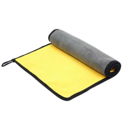 China Soft Microfiber Home Car Stored Towel Absorbent Wash Clean Cloth for sale