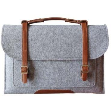 China Normcore / wholesale price minimalist felted wool tote bag with good quality for sale