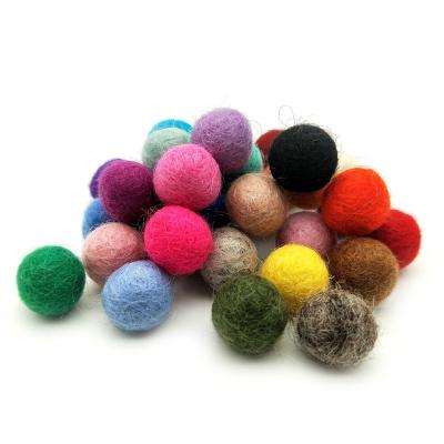 China Wool how to make felt balls cherry wool felt crafts for sale