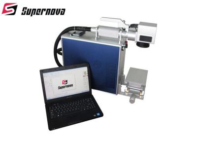 China 20W Portable Fiber Laser Marking Machine Maker Metal Non-metal 2 Years Warranty for sale