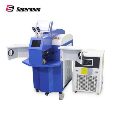 China soldador do laser da joia 100W, máquina de soldadura portátil do laser do ponto da joia da prata do ouro à venda