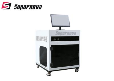 China Equipamento da gravura do laser 3D refrigerar de ar, máquina de vidro gravura a água-forte do laser 3D 3 watts à venda